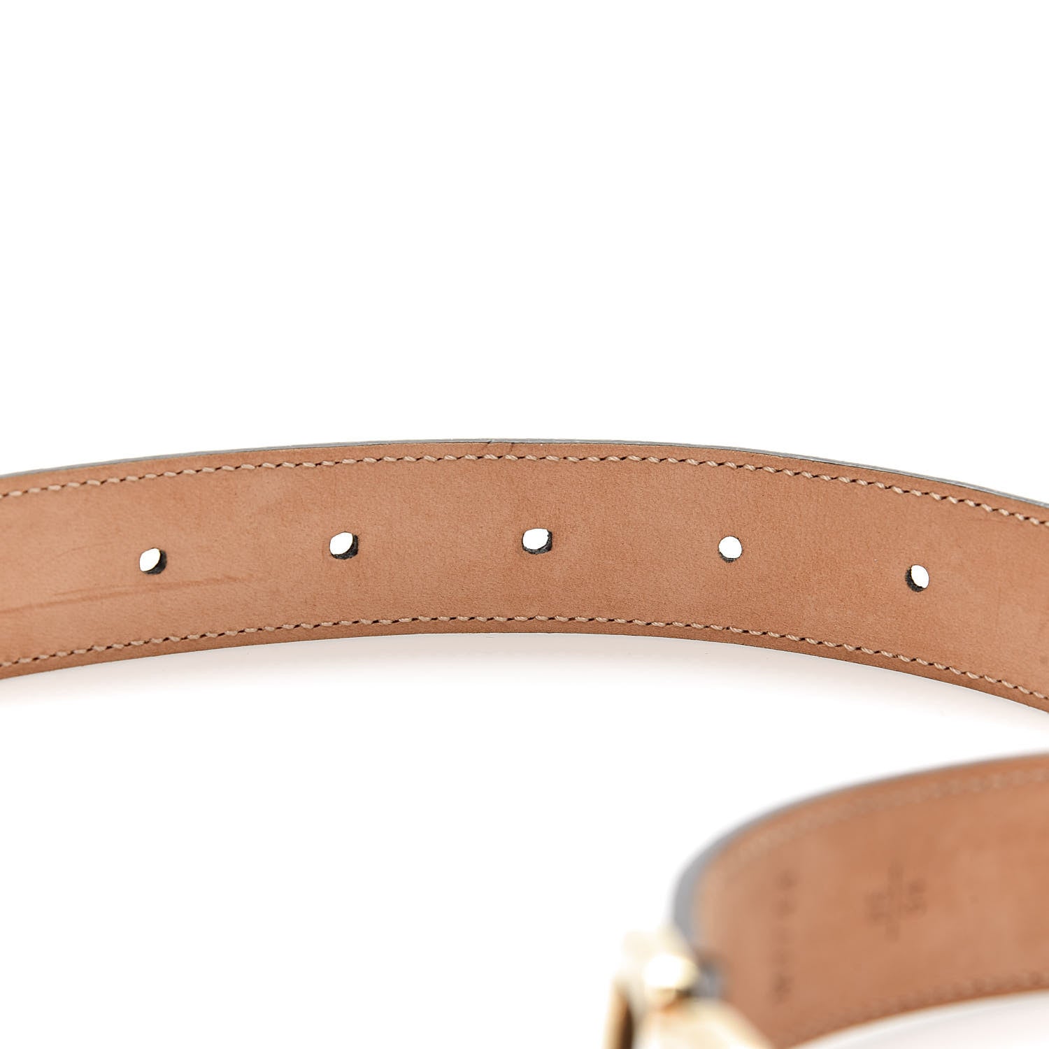 Louis Vuitton Damier Ebene Mini 25mm Belt 85 34 7 of 8