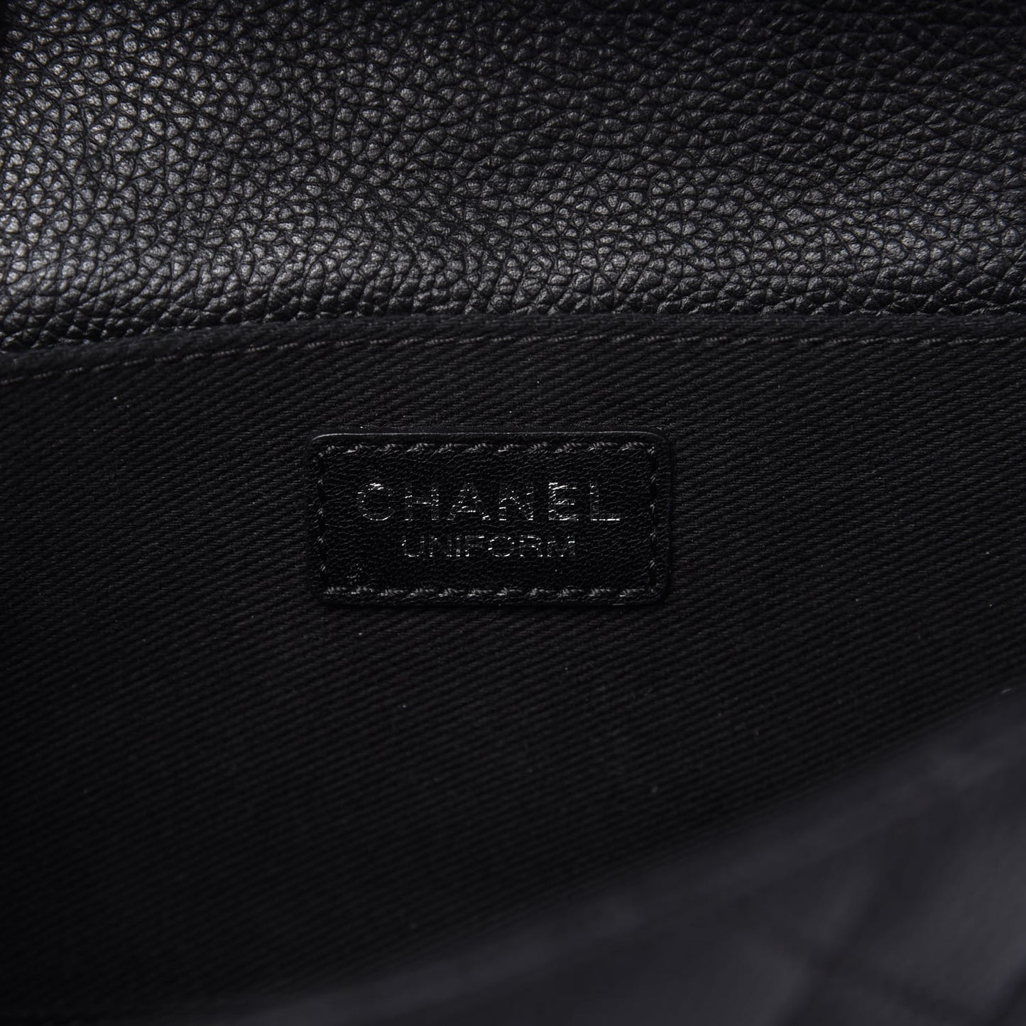 Grained Calfskin Quilted 2.55 Reissue Flap Belt Bag Clutch Black