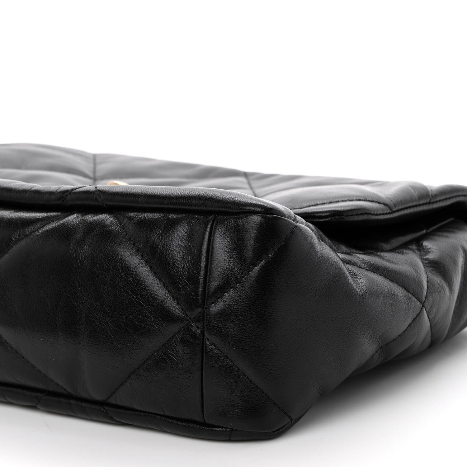 Chanel Lambskin Quilted Large Chanel 19 Flap Black 9 of 9