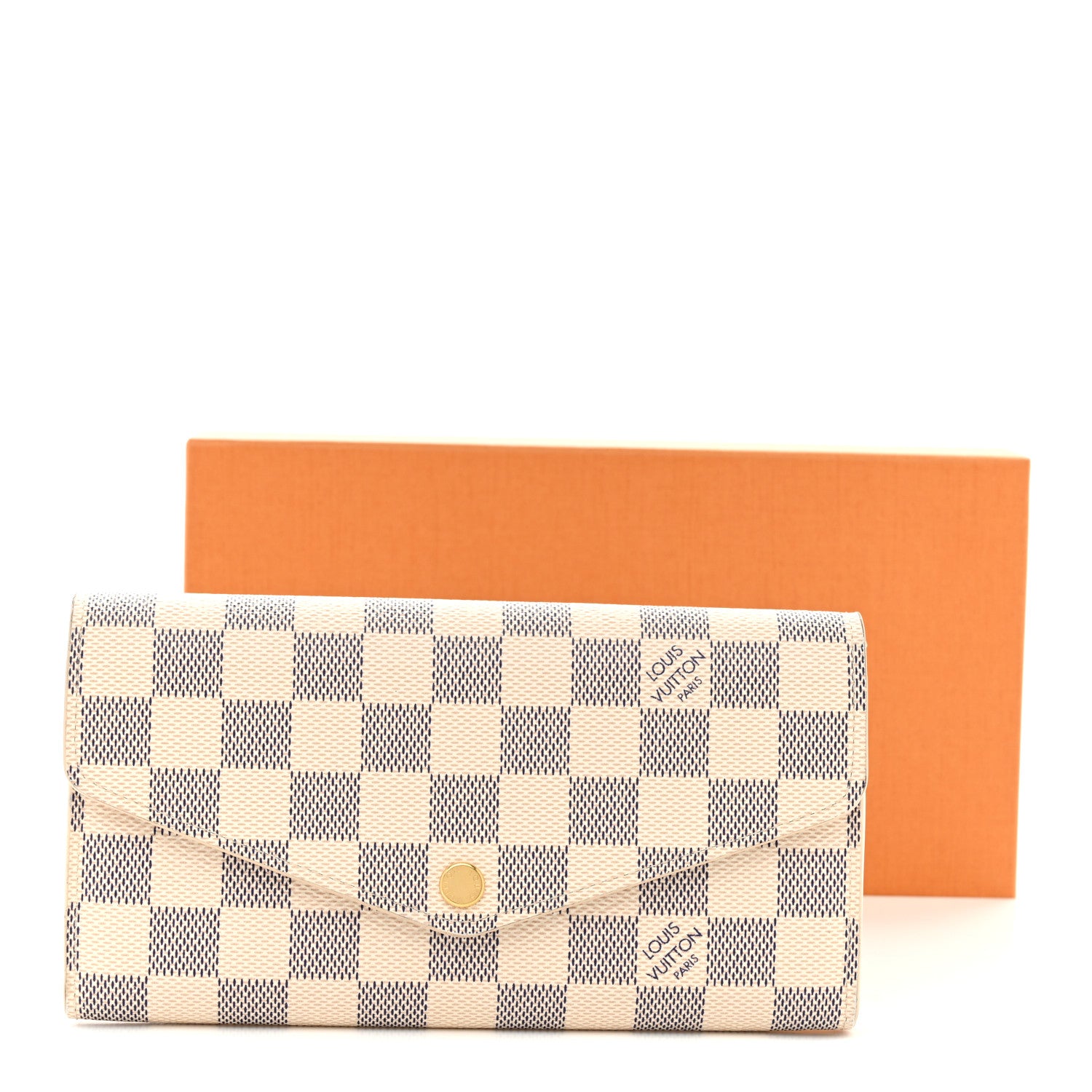 Louis Vuitton Damier Azur Sarah Wallet NM 8 of 8