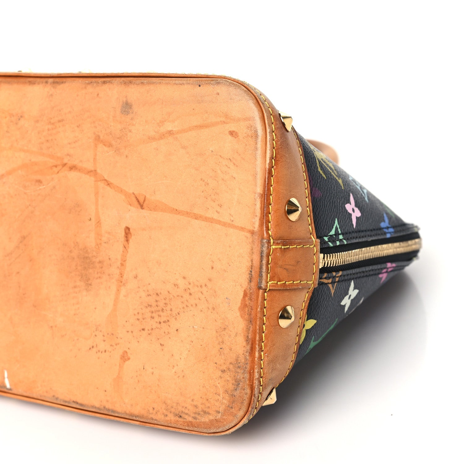 Louis Vuitton Monogram Multicolor Alma Black 10 of 16