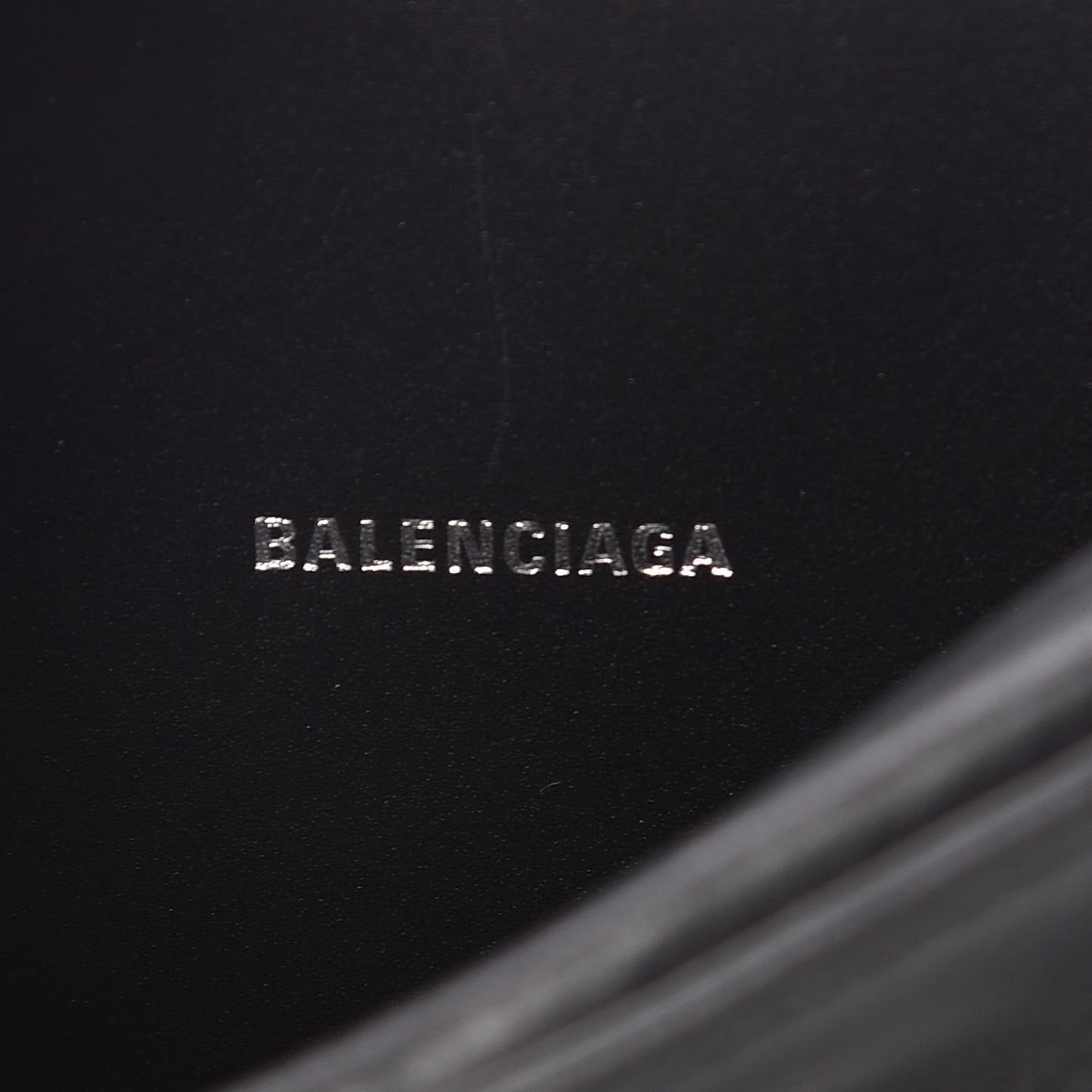 Calfskin Logo XS Everyday Camera Bag Black