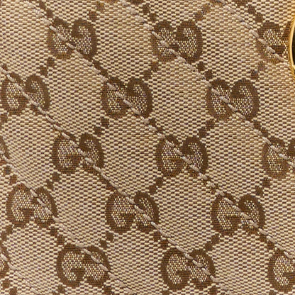 Gucci Monogram Matelasse Diagonal Small GG Marmont Chain Shoulder Bag Beige Black 10 of 12