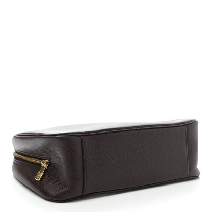 Louis Vuitton Taiga Toiletry Pouch GM Acajou 4 of 7