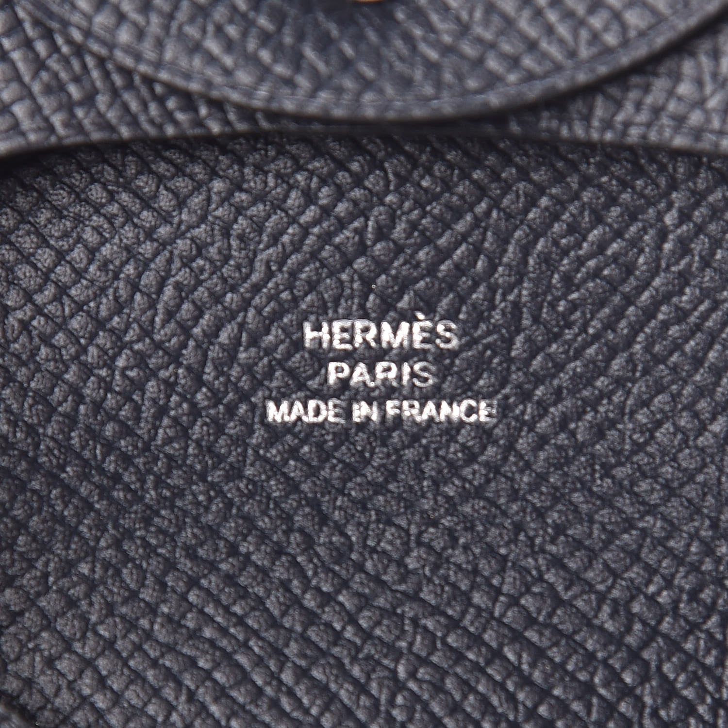 Hermes Epsom Bastia Coin Purse Bleu Nuit 6 of 7