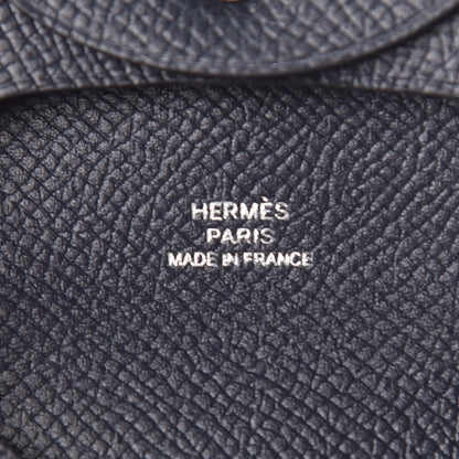 Hermes Epsom Bastia Coin Purse Bleu Nuit 6 of 7