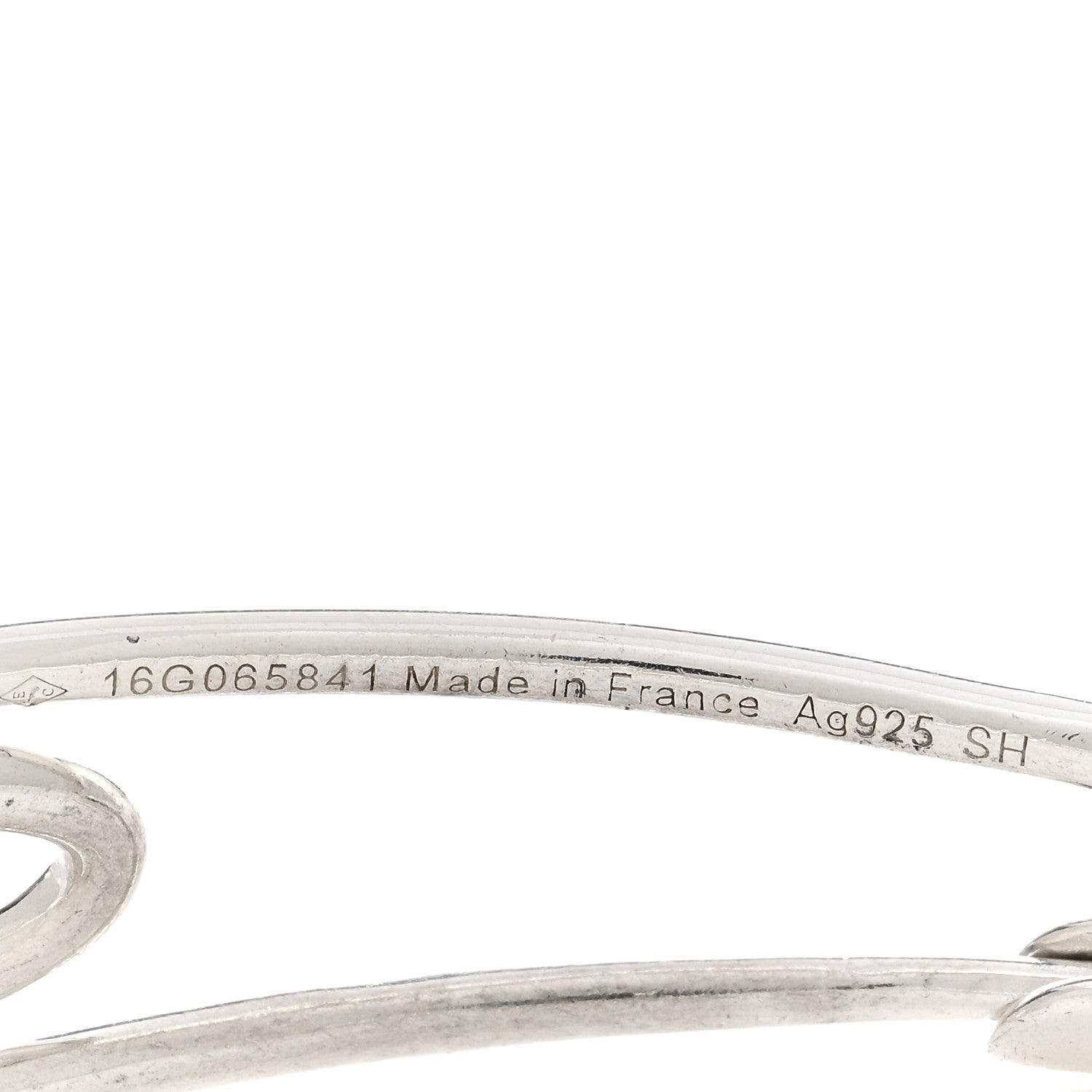 Hermes Sterling Silver Chaine d'Ancre Punk Bracelet SH 3 of 3