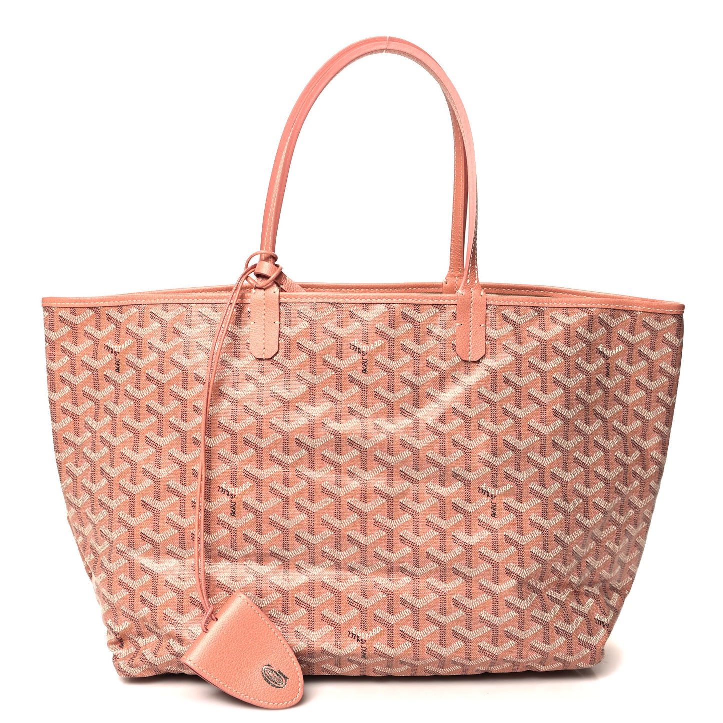 Iridescent Goyardine Saint Louis PM Pearly Coral