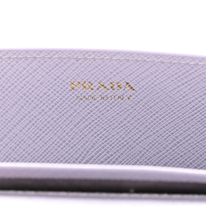 Prada Saffiano Metal Mini Crossbody Bag Glicine 6 of 11