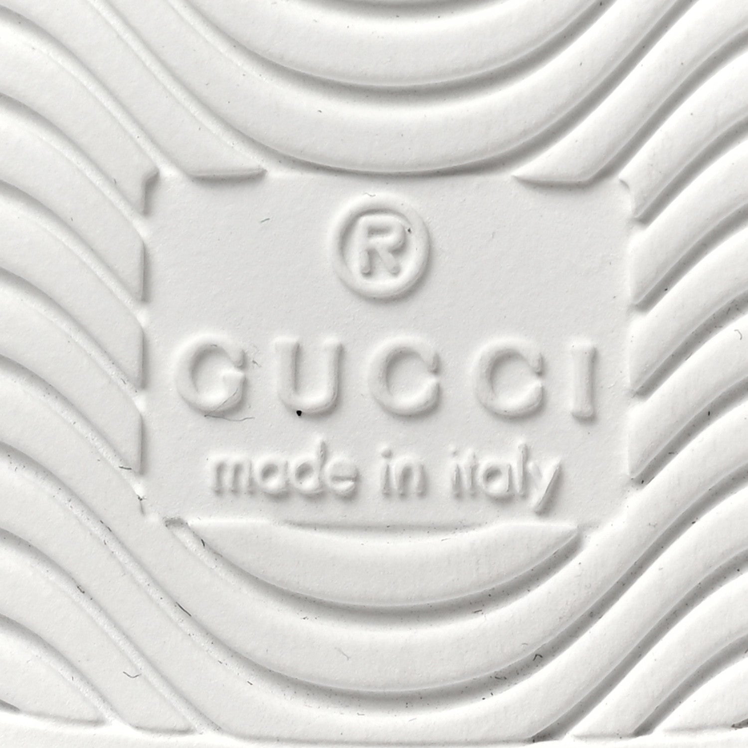 Gucci Calfskin Ayers Bee Embroidered Womens Ace Sneakers 38.5 White Green 7 of 8