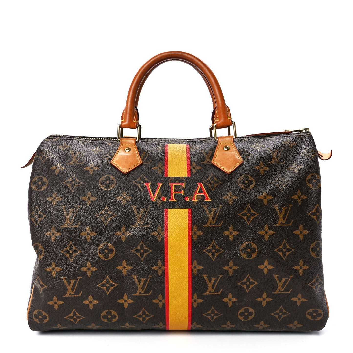 Monogram My LV Heritage Speedy 35 Jaune Rouge