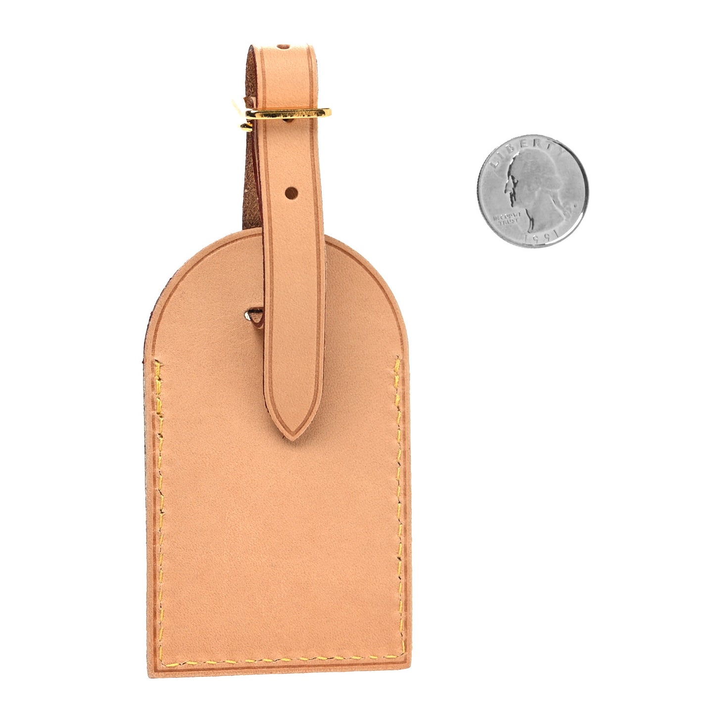 Vachetta Leather Luggage Tag