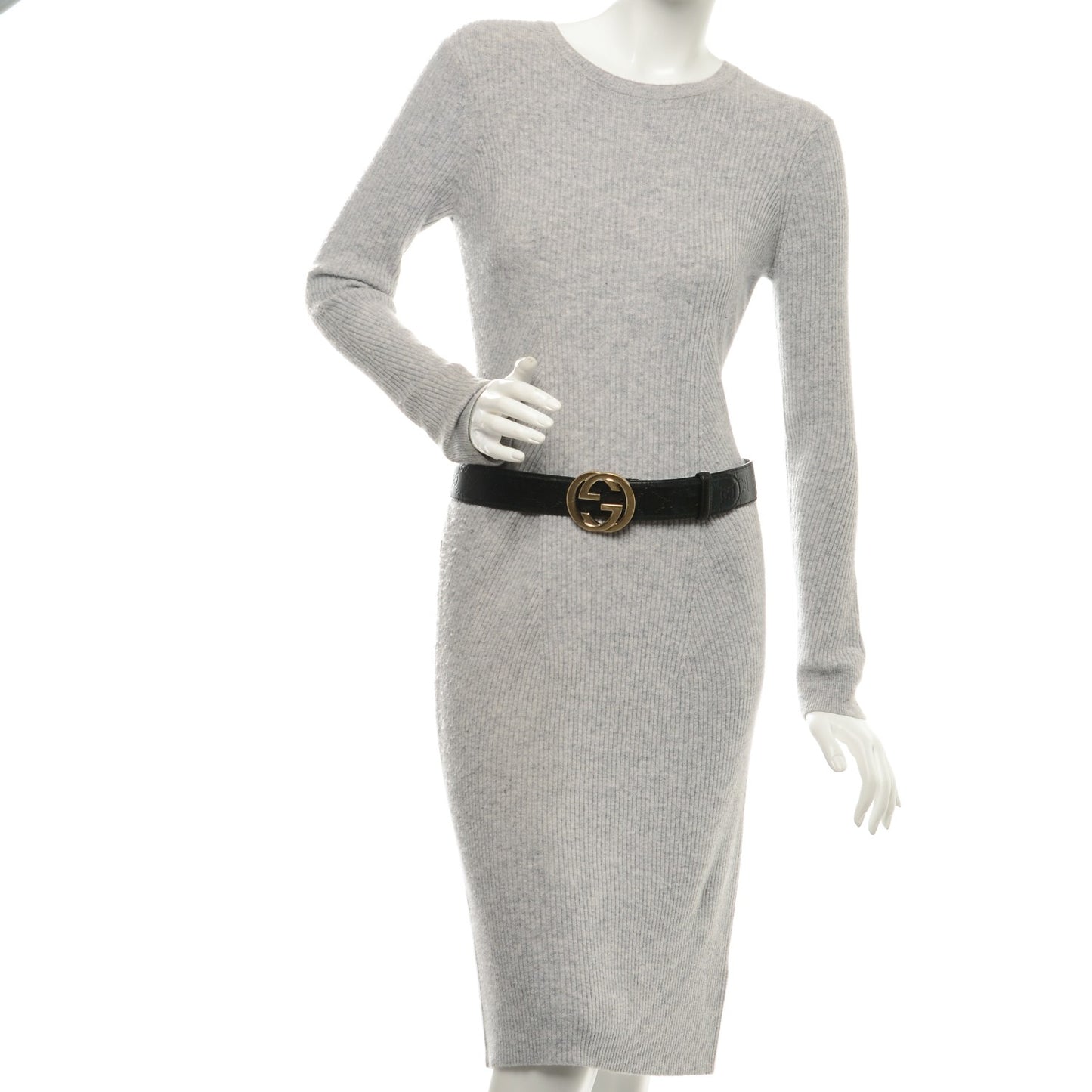 Guccissima Interlocking G 40mm Belt 100 40 Black