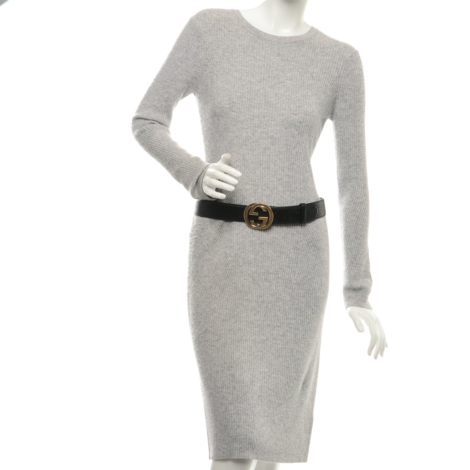 Gucci Guccissima Interlocking G 40mm Belt 100 40 Black 2 of 6