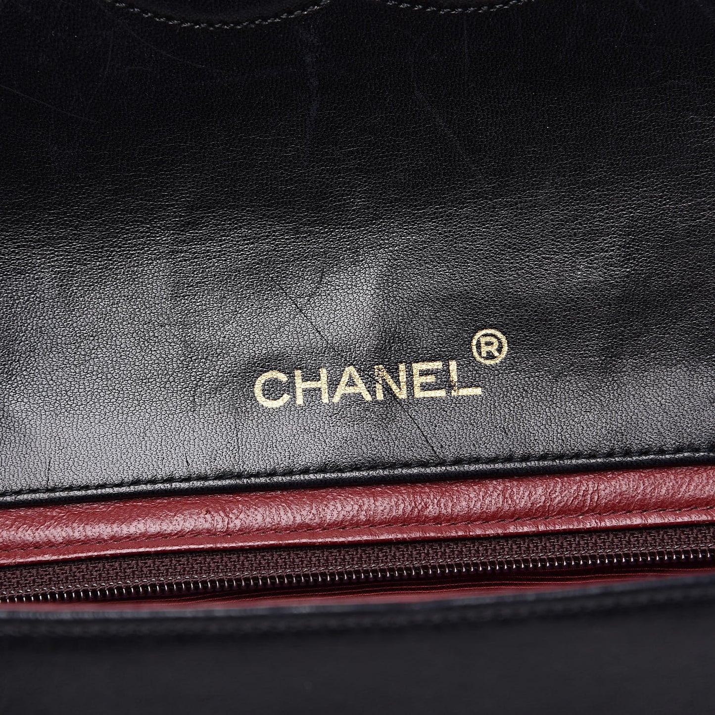 Lambskin Quilted Small Single Flap Black