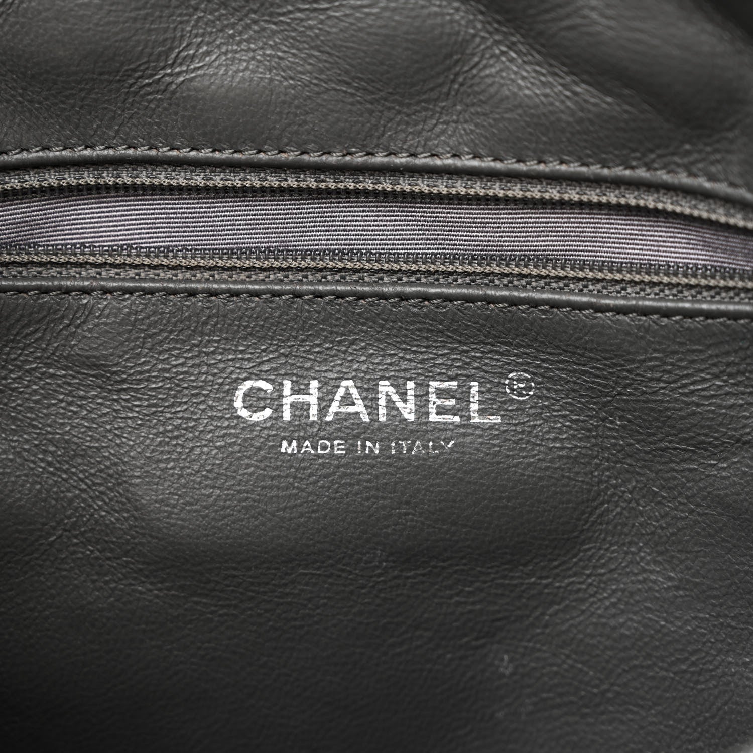 Chanel Aged Calfskin Quilted Medium Reissue Camera Case Grey 6 of 11