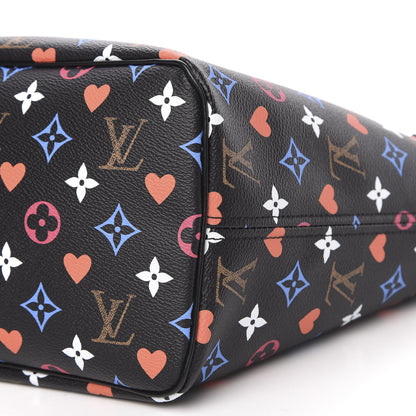 Louis Vuitton Game On Neverfull MM Black 8 of 10