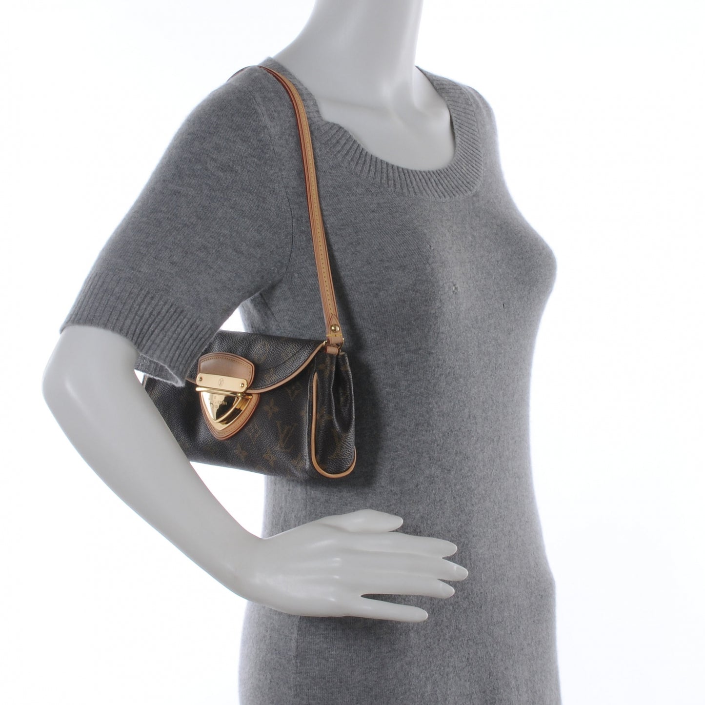 Monogram Beverly Clutch