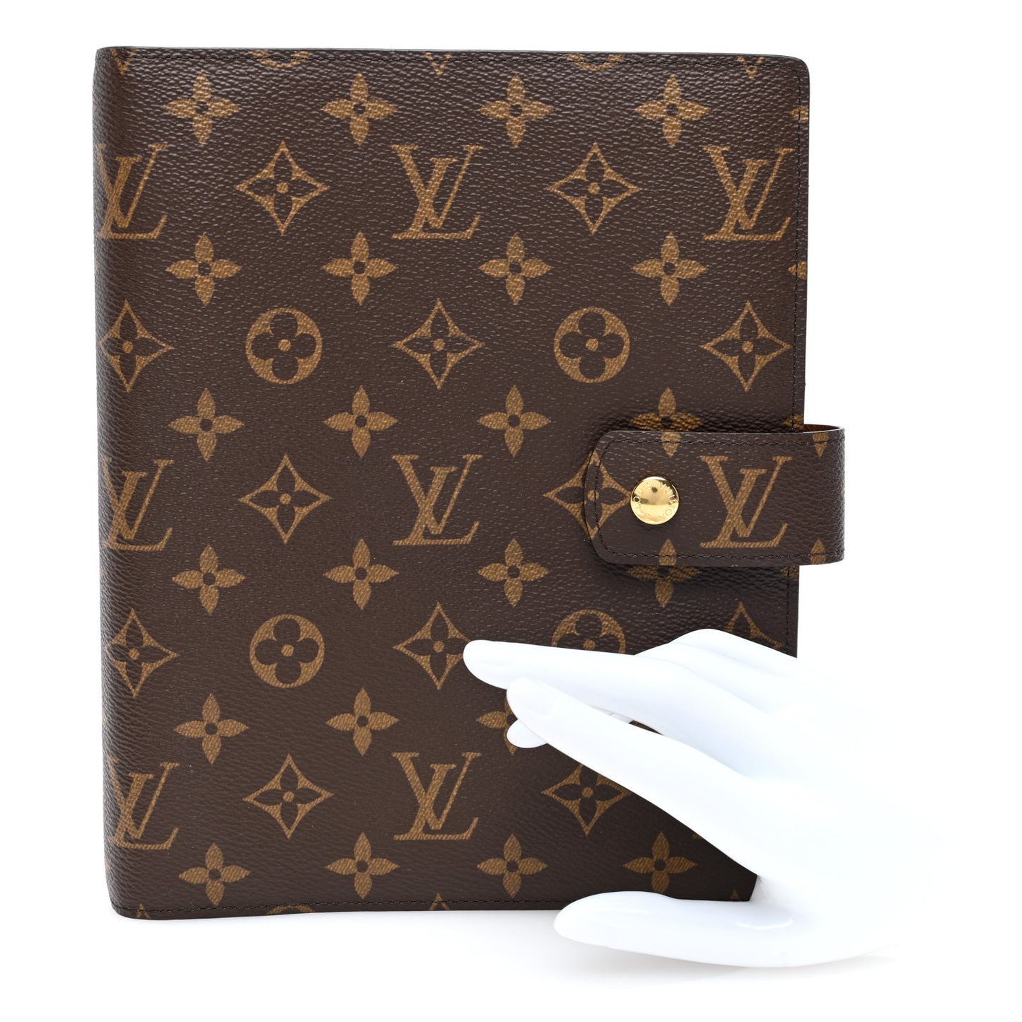 Monogram Large Ring Agenda Cover