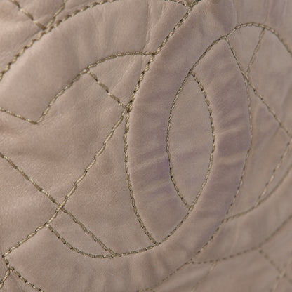 Chanel Iridescent Calfskin Large Sea Hit North South Tote Beige 8 of 13