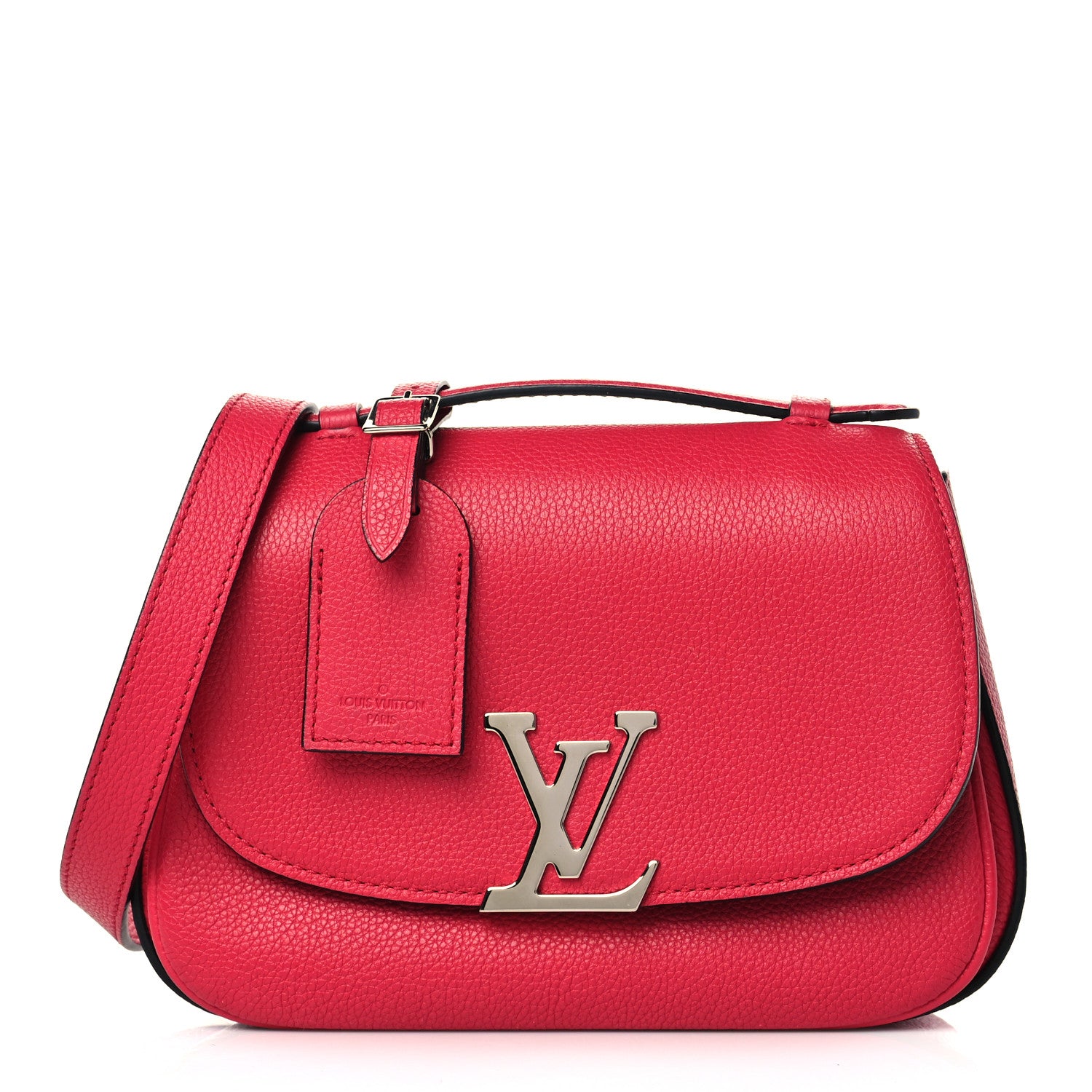 Louis Vuitton Grained Calfskin Vivienne NM Framboise 1 of 6