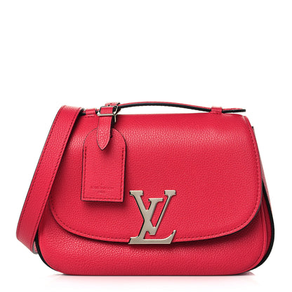 Louis Vuitton Grained Calfskin Vivienne NM Framboise 1 of 6