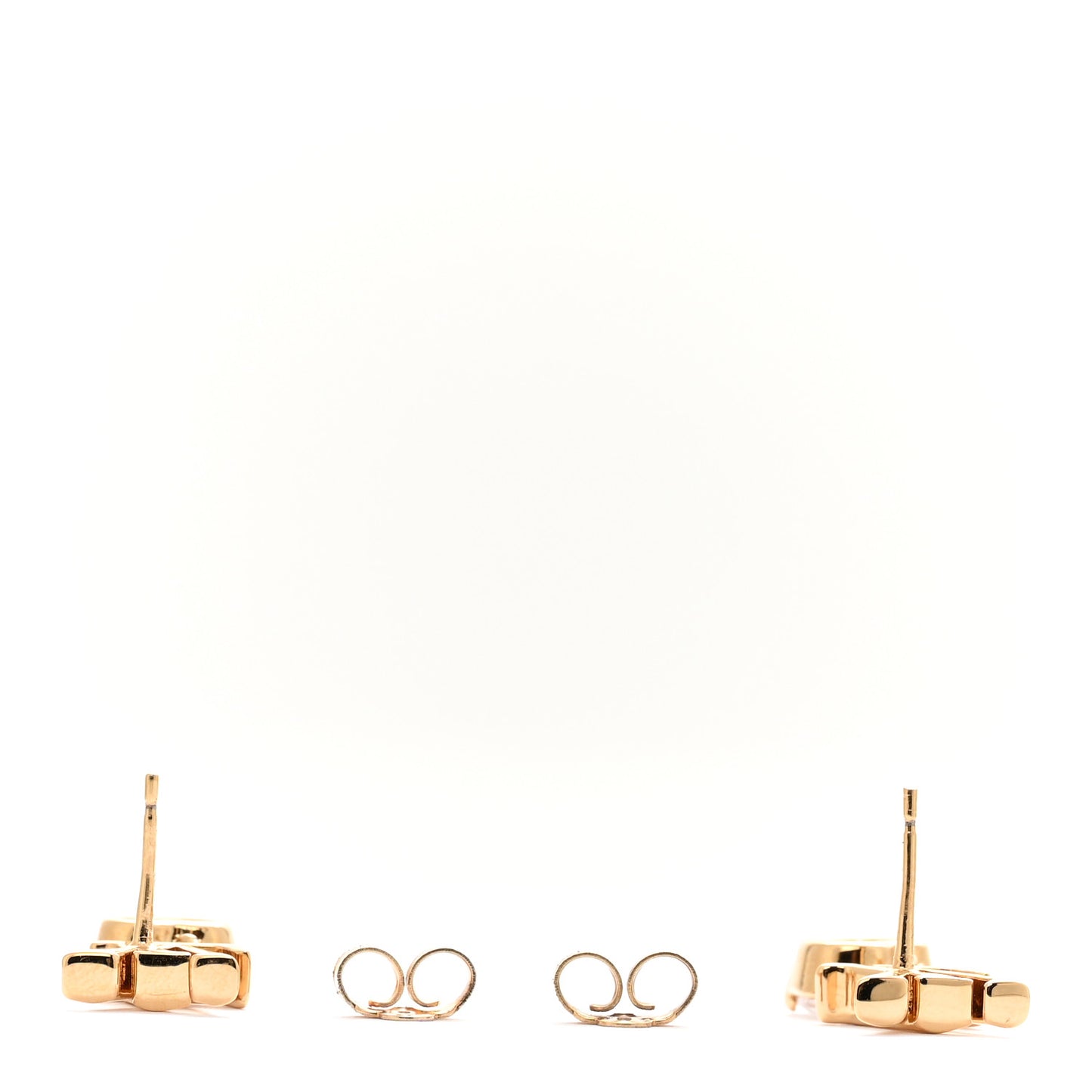 Metal LV Iconic Heart Earrings Gold