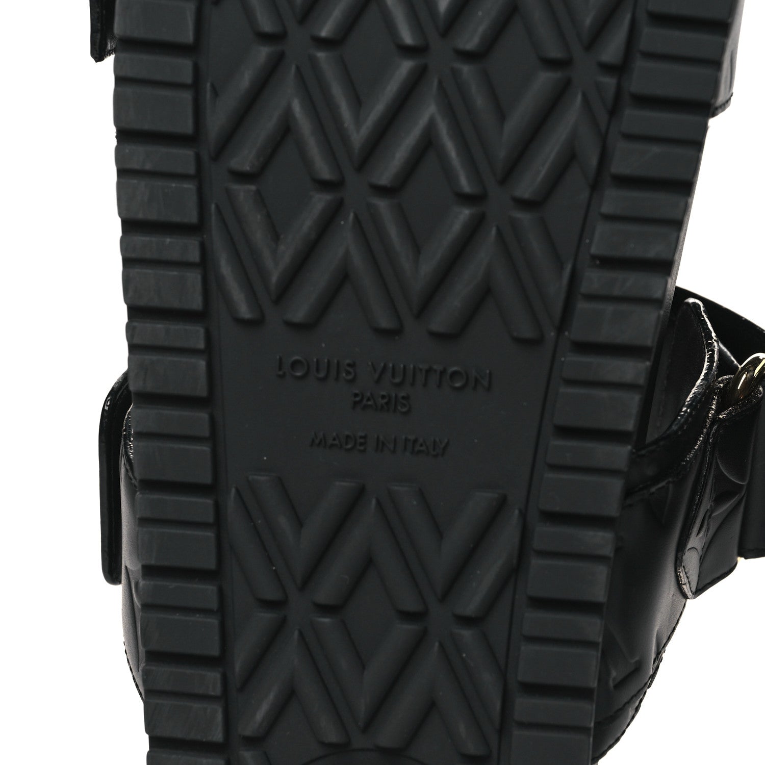 Louis Vuitton Empreinte Bom Dia Mule Sandals 38 Black 6 of 9