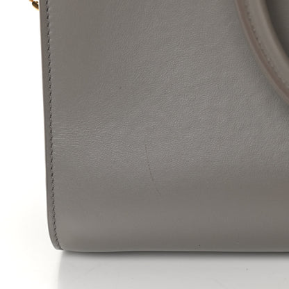 Saint Laurent Calfskin Monogram Baby Cabas Fog 12 of 13