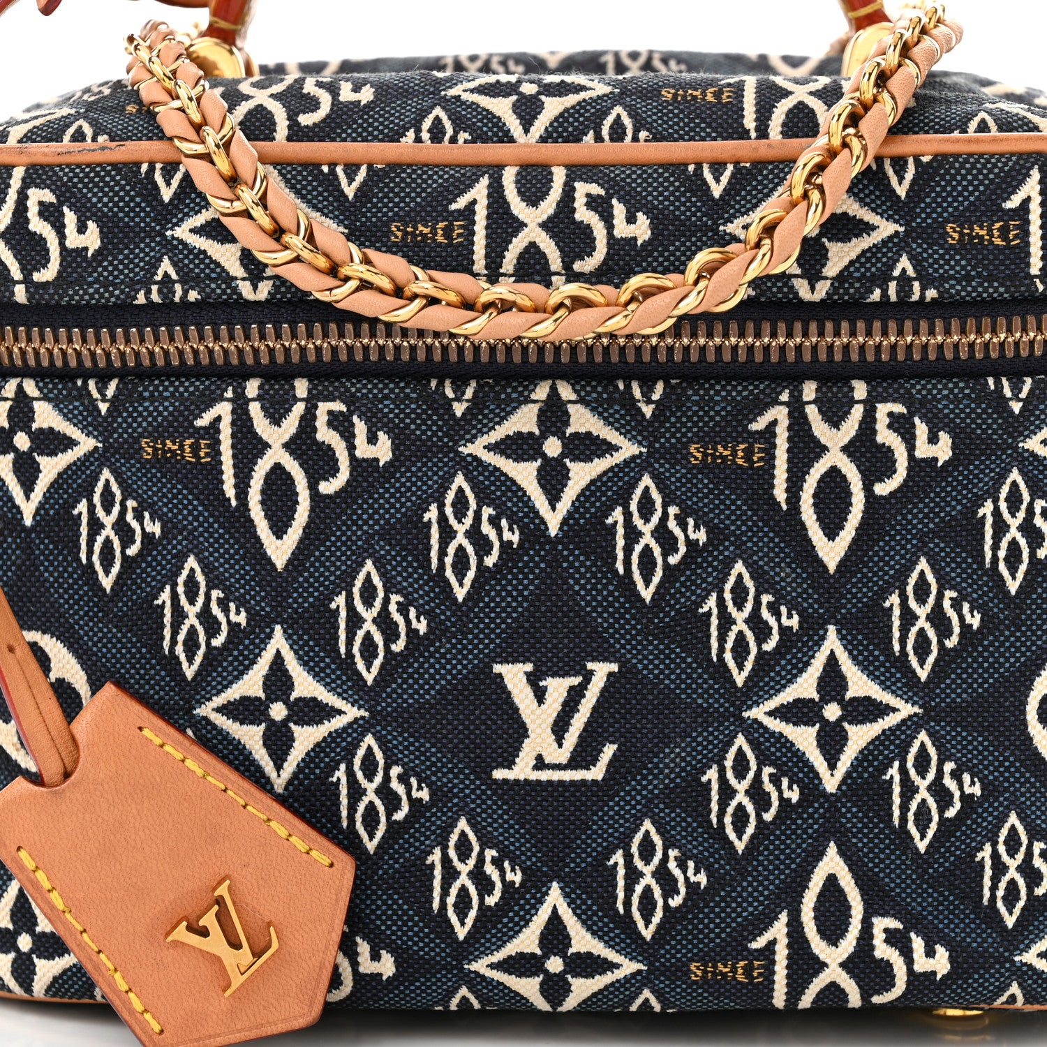 Louis Vuitton Jacquard Since 1854 Vanity PM Blue 1658003