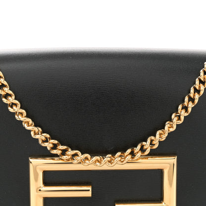Fendi Vitello Palmellato Wallet on Chain with Pouches Black 9 of 12