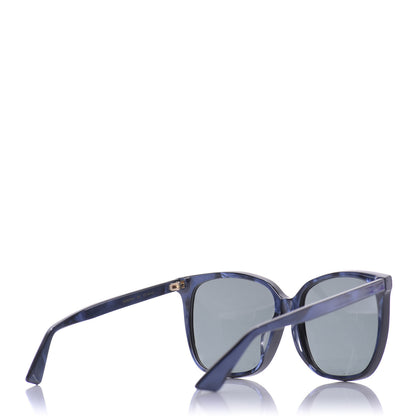 Gucci Acetate GG Sunglasses GG0022/SA Blue Grey 4 of 8
