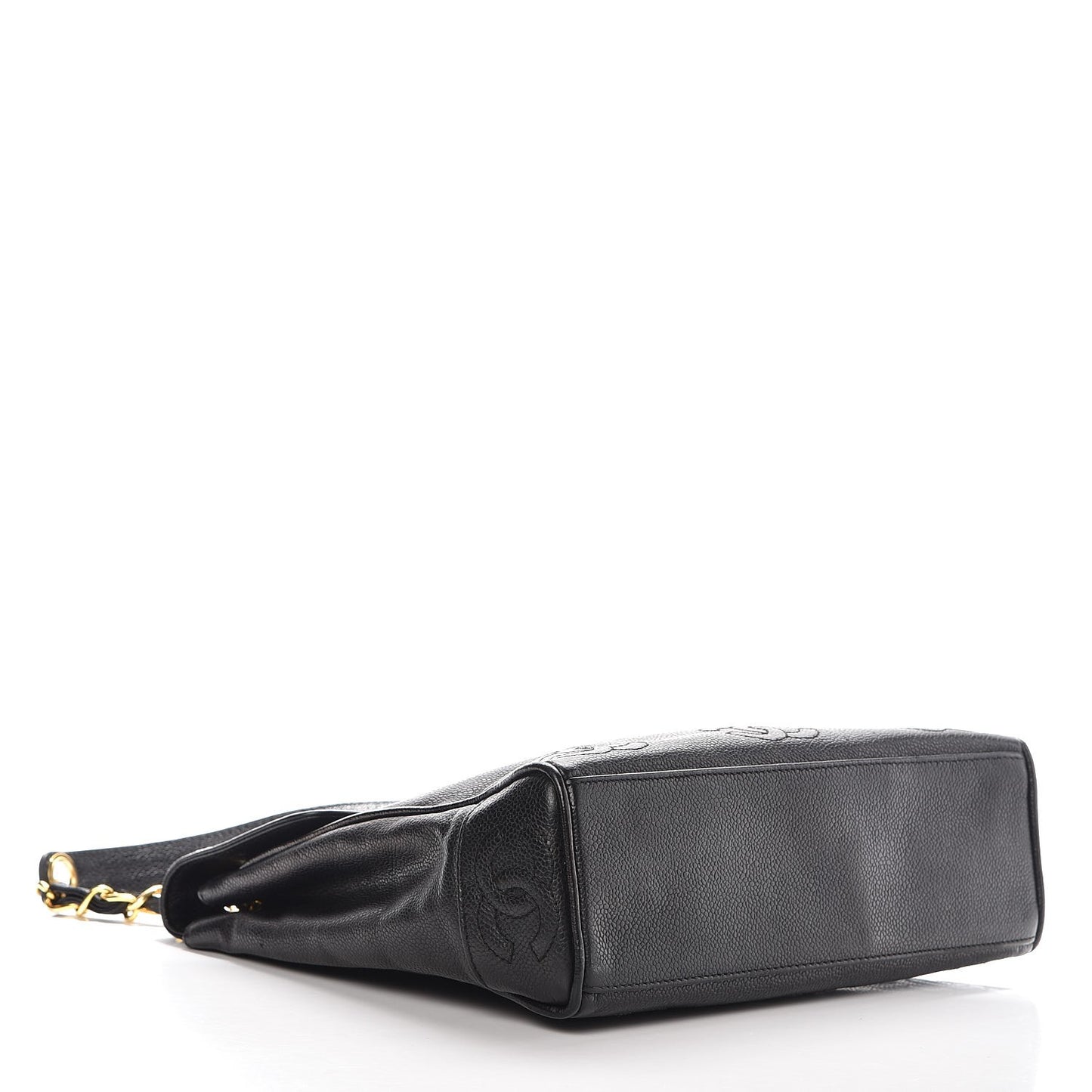 Caviar CC Shoulder Bag Black