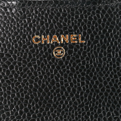 Chanel Caviar Quilted Large Flap Wallet Black 6 of 13