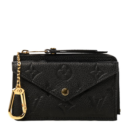 Louis Vuitton Empreinte Recto Verso Card Holder Black 1 of 6