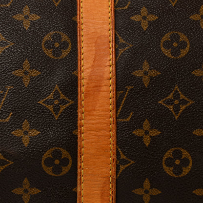 Louis Vuitton Monogram Keepall Bandouliere 55 15 of 20