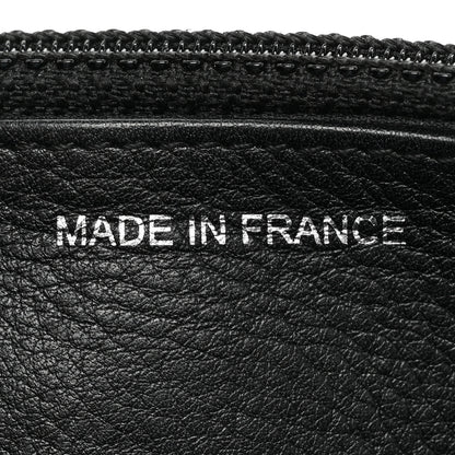 Chanel Caviar Timeless CC Wallet On Chain WOC Black 6 of 13