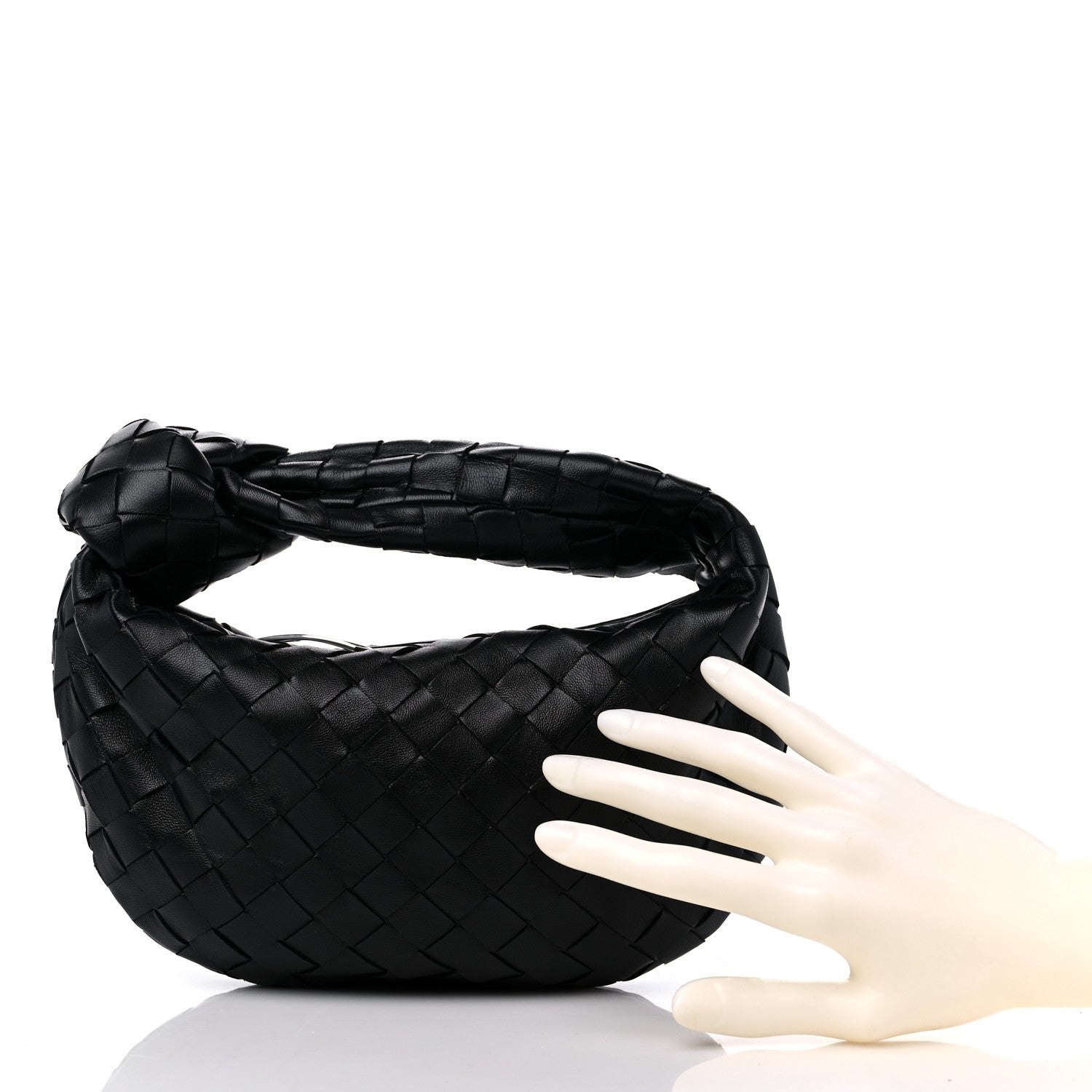 Bottega Veneta Nappa Intrecciato Mini Jodie Black 2 of 8