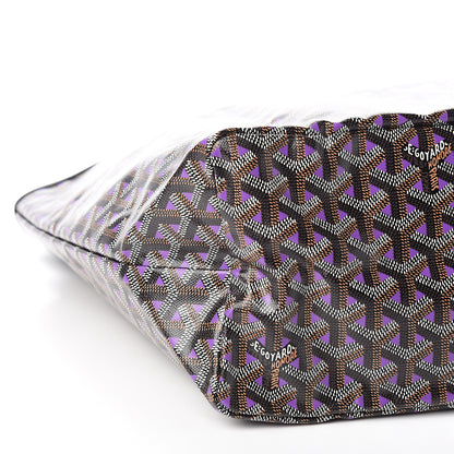 Goyard Goyardine Saint Louis Claire Voie PM Black Violet 7 of 9