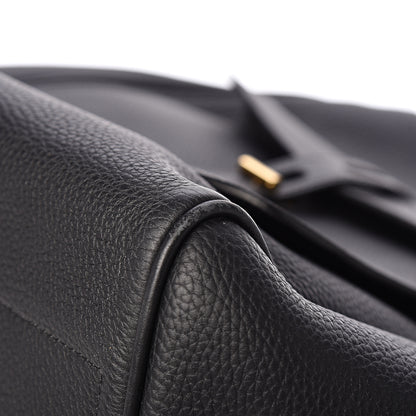 Tom Ford Grained Calfskin Medium Rialto Shoulder Bag Black 10 of 13