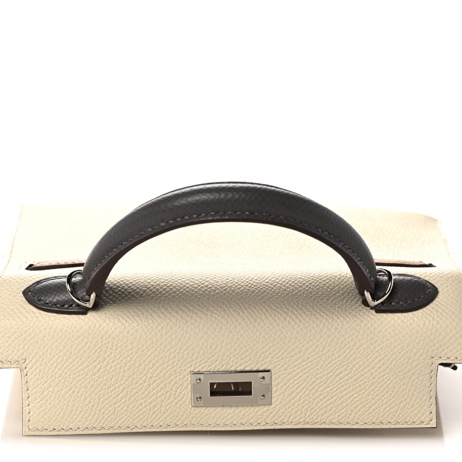 Hermes Epsom Mini Kelly Sellier 20 Nata Chai Gris Meyer 18 of 32