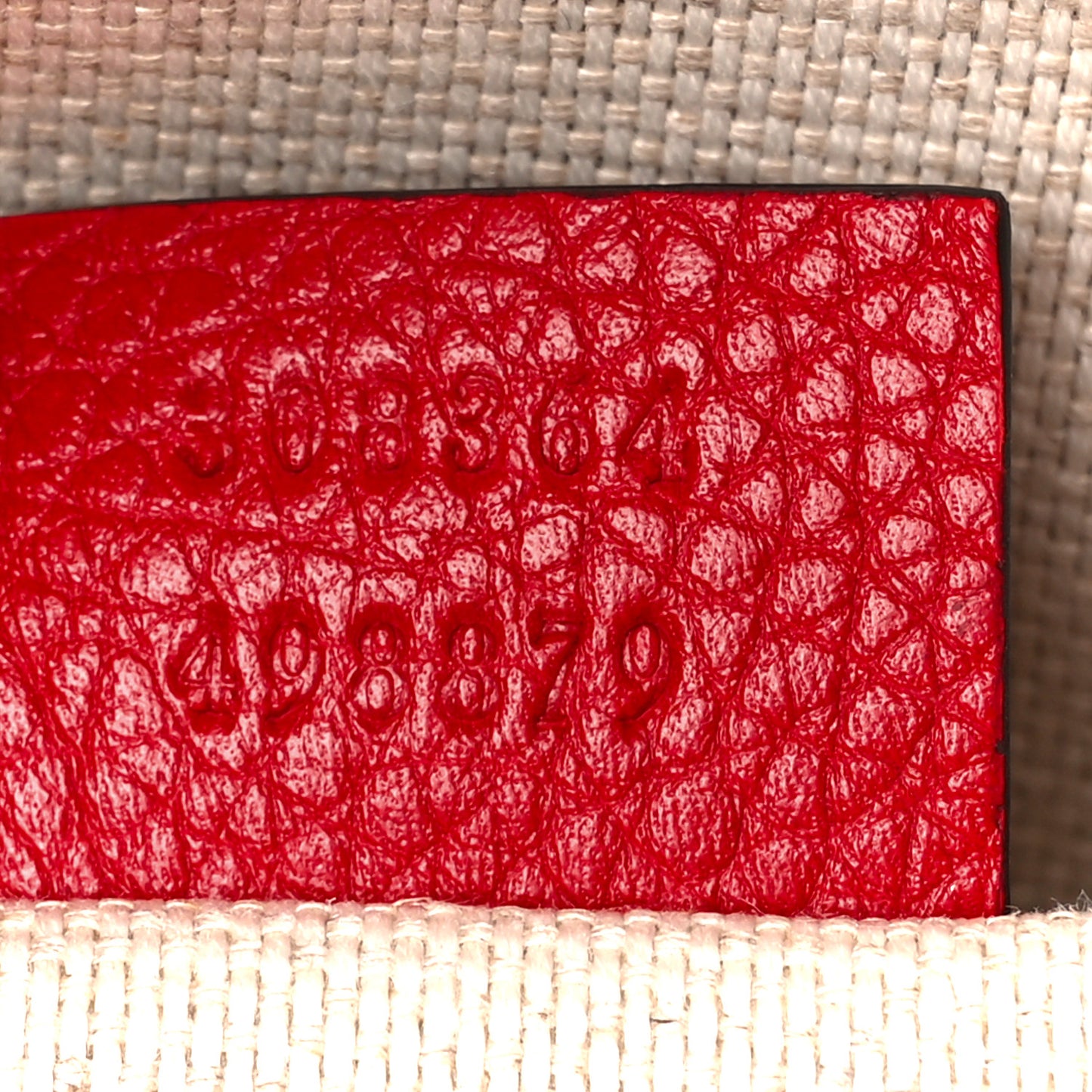 Pebbled Calfskin Small Soho Disco Bag Vibrant Red