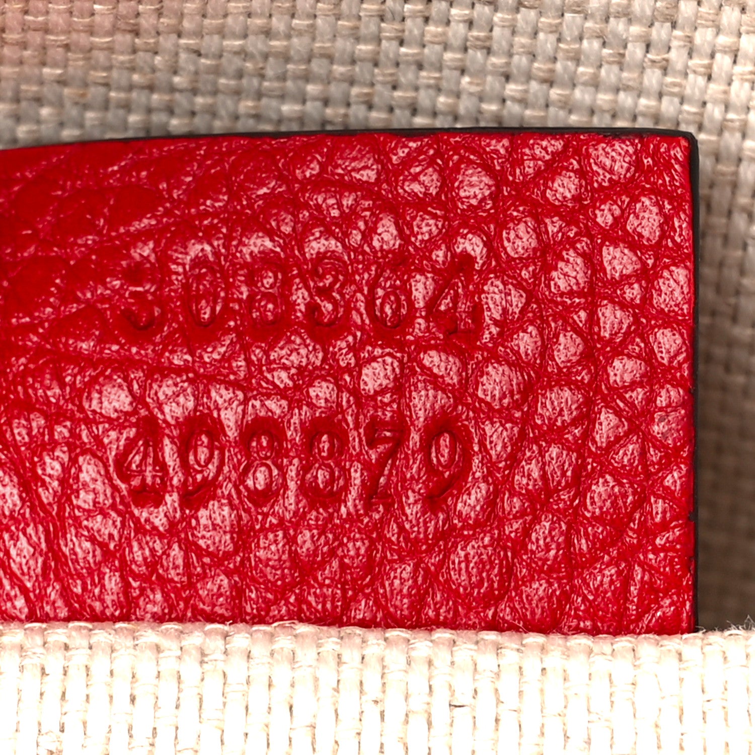 Gucci Pebbled Calfskin Small Soho Disco Bag Vibrant Red 7 of 11