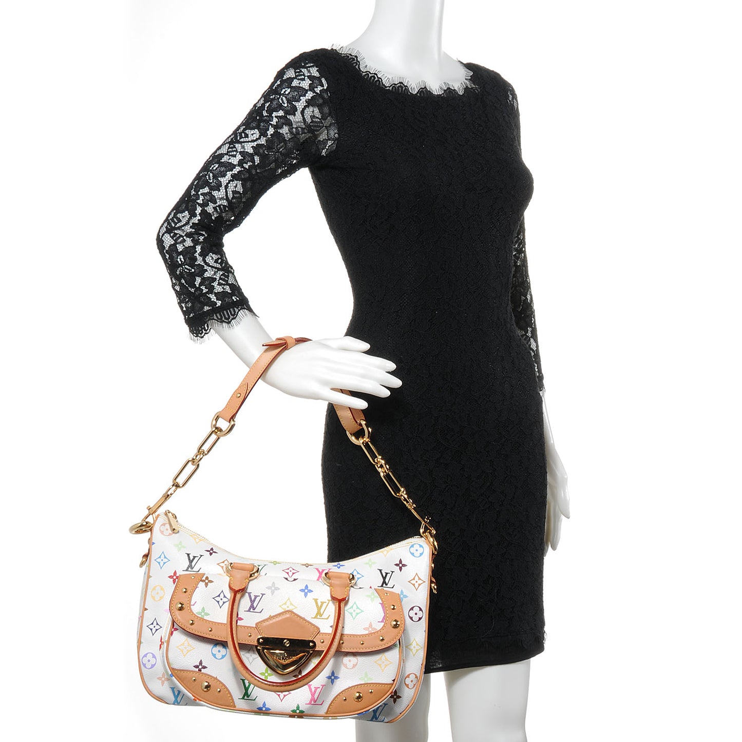 Monogram Multicolor Rita White
