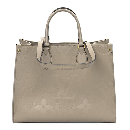 Louis Vuitton Empreinte Monogram Giant Onthego MM Tourterelle 1 of 10
