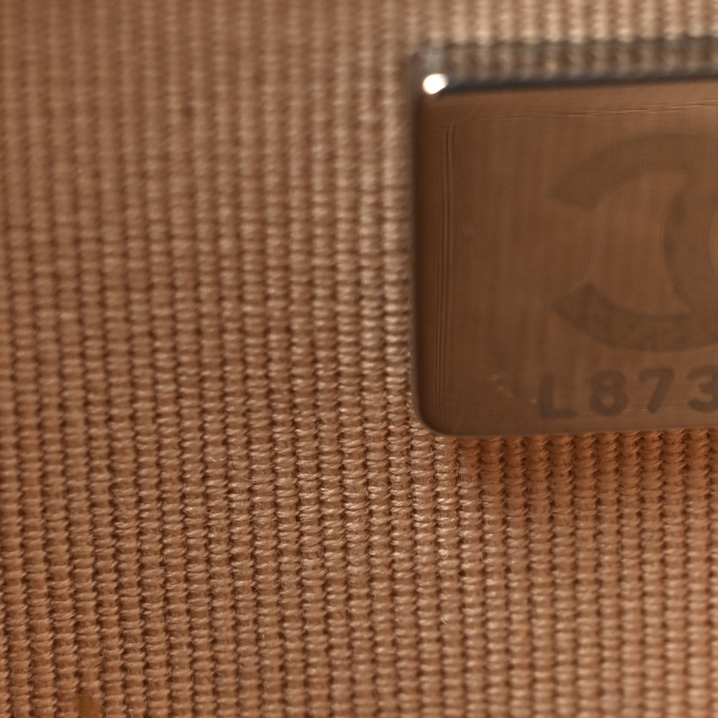 Caviar Quilted Wallet On Chain WOC Beige