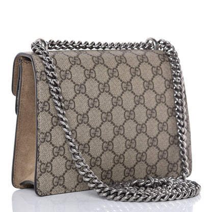 Gucci GG Supreme Monogram Mini Dionysus Shoulder Bag Taupe 3 of 11