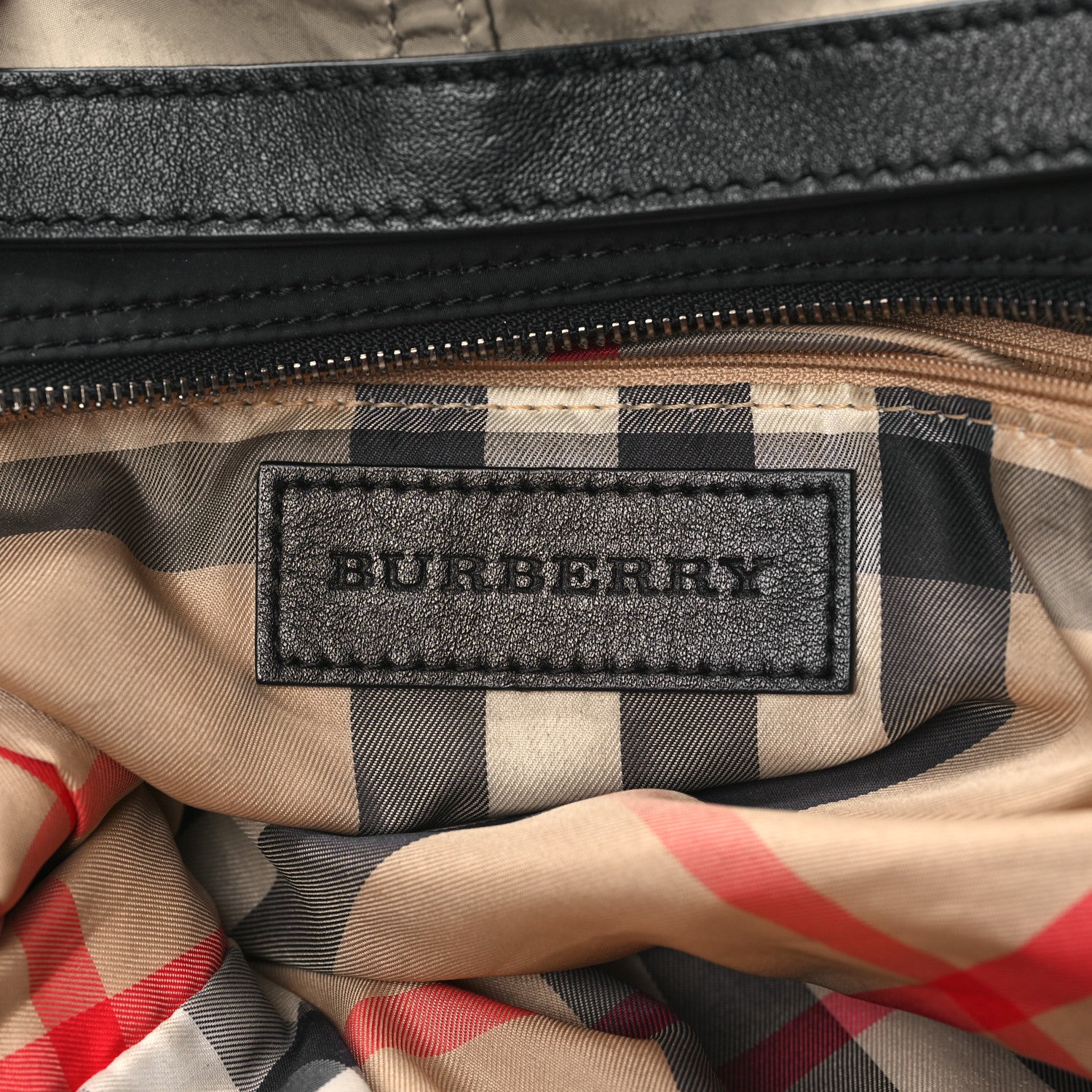 Burberry Nylon Small Buckleigh Packable Tote Birch 6 of 13