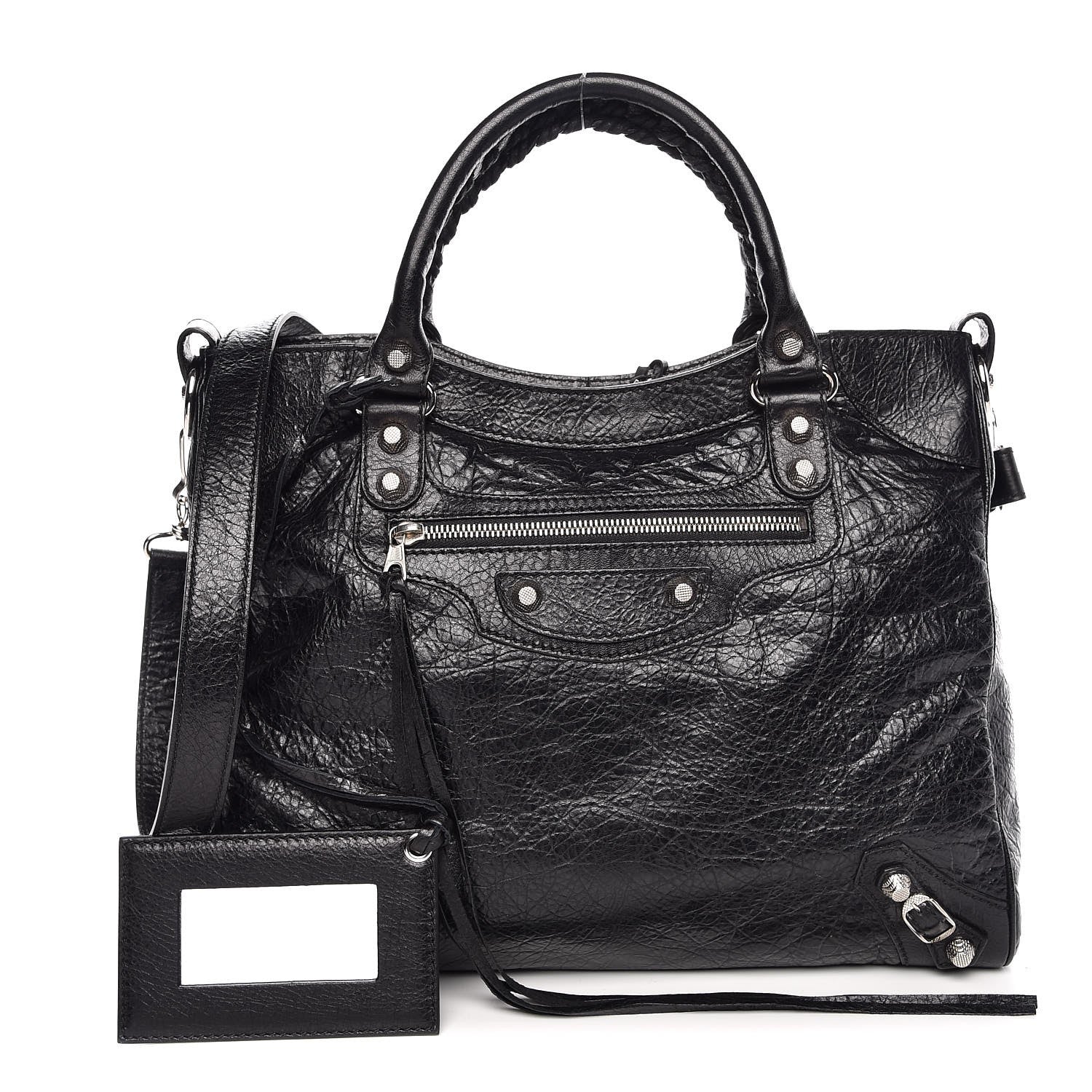 Balenciaga Agneau Giant 12 Silver Hardware Velo Black 1 of 8