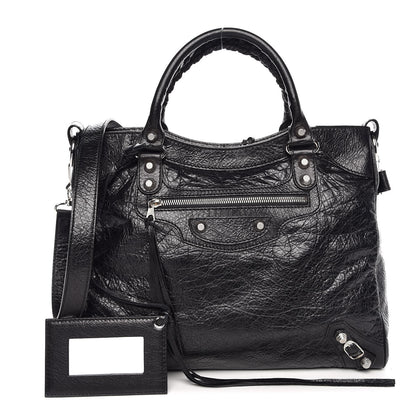 Balenciaga Agneau Giant 12 Silver Hardware Velo Black 1 of 8